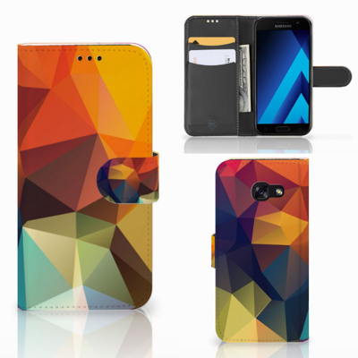 Samsung Galaxy A5 2017 | Book Case | Polygon Color