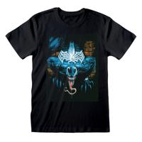 T-Shirt met Korte Mouwen Marvel Wall Lurker Zwart Unisex - Maat: L - thumbnail