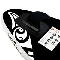 VidaXL Stand up paddleboardset opblaasbaar 305x76x15 cm zwart - thumbnail