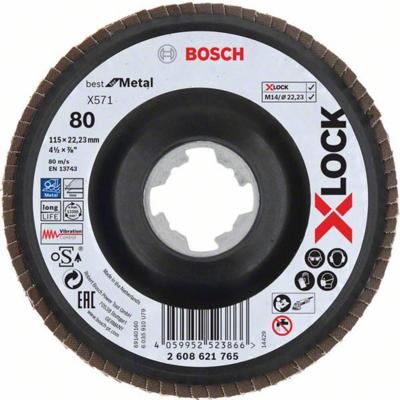 Bosch Accessories 2608621765 X-LOCK Lamellenschijf Diameter 115 mm 1 stuk(s) Bosch Accessories 2608621765 X-LOCK Lamellenschijf Diameter 115 mm 1 stuk(s)