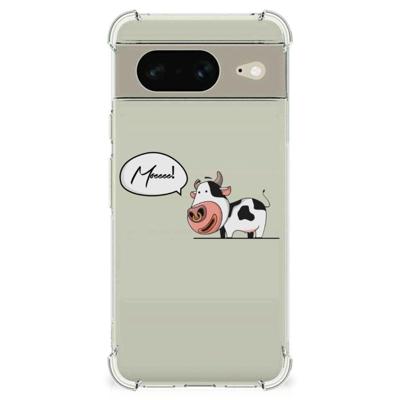 Google Pixel 8 Stevig | Bumper Hoesje | Cow Google Pixel 8 Stevig | Bumper Hoesje | Cow