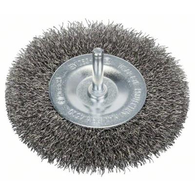Bosch Accessories Schijfborstel, gegolfd, roestvrij, 100 mm, 0,3 mm, 10 mm, 4500 omw/min 2608622124 Schacht-Ø 6 mm 2608622124 1 stuk(s) Bosch Accessories Schijfborstel, gegolfd, roestvrij, 100 mm, 0,3 mm, 10 mm, 4500 omw/min 2608622124 Schacht-Ø 6 mm 2608622124 1 stuk(s)