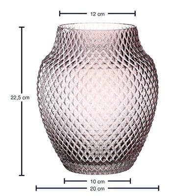 Leonardo Poesia Vaas 23 cm violet