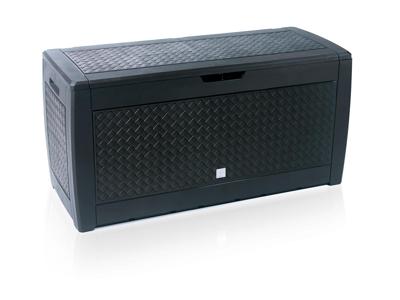 Prosperplast Opbergbox tuin 310 L (Vlechtwerk, Antraciet, 1,19 x 0,6 x 0,48 m) Prosperplast Opbergbox tuin 310 L (Vlechtwerk, Antraciet, 1,19 x 0,6 x 0,48 m)