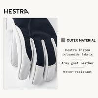 Hestra Heli Ski Female 5 Finger Handschoen Dames Navy / Offwhite 6 - thumbnail