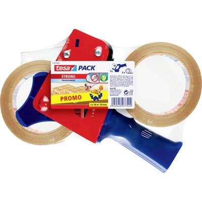 Tesa handdozensluiter met 2 rollen tape Tesa handdozensluiter met 2 rollen tape