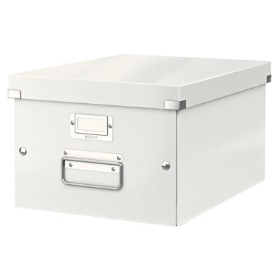 Leitz WOW opbergdoos Click & Store, ft A4, wit