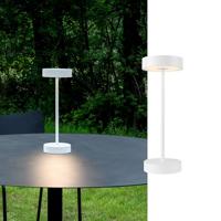 SLV Buiten tafellampVinolina wit - oplaadbaar - 1007360 - thumbnail