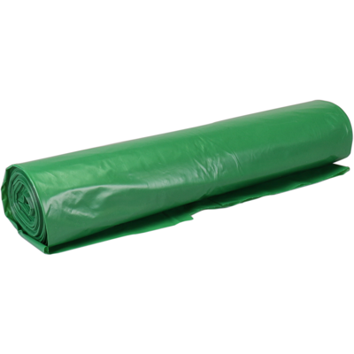 PowerSterko Afvalzak | Gerecycled LDPE | 70x110cm | T50 | groen | 250 stuks