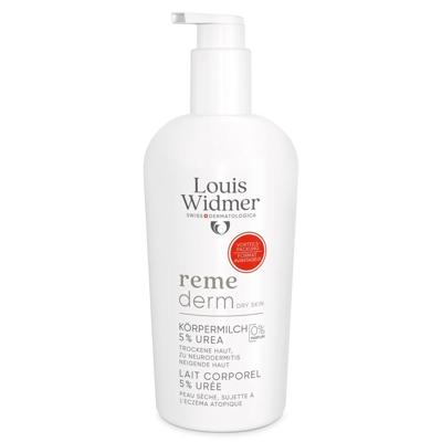 Louis Widmer Remederm Lichaamsmelk 5% Ureum ZP 400ml