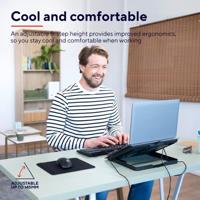 Trust Exto Eco Cooling-pad voor laptop In hoogte verstelbaar - thumbnail