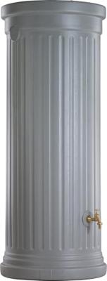 Garantia design regenton column 500 liter steengrijs