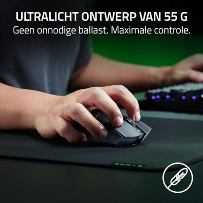 Wireless muis Razer DeathAdder V3 Hyperspeed Zwart 26000 DPI