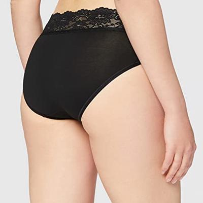 Romance Midi - kanten dames heup slip - Microfiber dames onderbroek