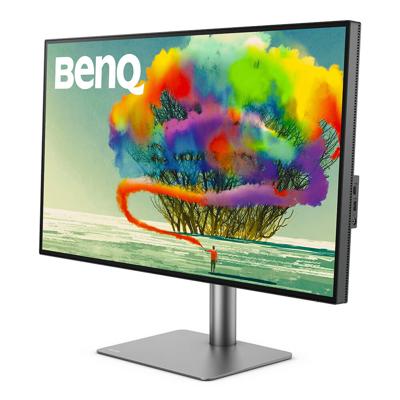 BenQ PD3220U Thunderbolt 3 Monitor voor Macbook 32 inch 4K UHD | 100% Rec.709 & sRGB, 95% P3 | IPS | DeltaE ≤3 | Pantone | AQCOLOR | Kalibratierapport | Ergonomisch | USB-C (85W) | USB-hub | Daisy