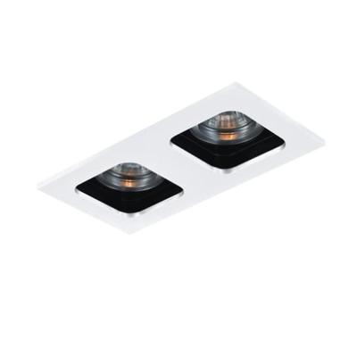 Boss & Wessing BWS Inbouwspot 2-Lichts LED Kiana 2 - Bws Inbouwspot Led Kiana 2 575lm 7w 30° Aluminium Wit Boss & Wessing BWS Inbouwspot 2-Lichts LED Kiana 2 - Bws Inbouwspot Led Kiana 2 575lm 7w 30° Aluminium Wit