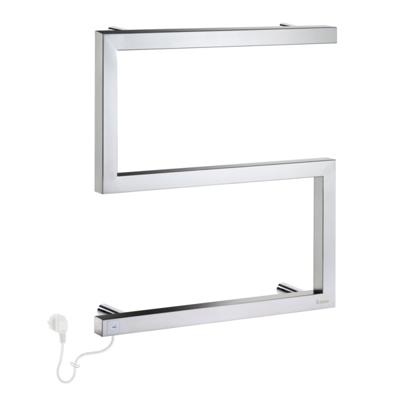 Smedbo Dry Handdoekradiator - 50x52.5x11.2cm - ophangen - RVS Gepolijst Edelstaal FK707 Smedbo Dry Handdoekradiator - 50x52.5x11.2cm - ophangen - RVS Gepolijst Edelstaal FK707