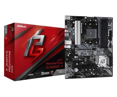 Moederbord ASRock B550 PHANTOM GAMING 4 AMD B550