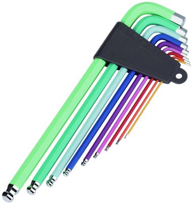 Radon 9-piece pro hex key wrench set