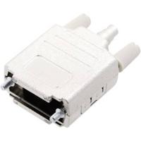 MH Connectors MHDPPK-M-09-K 6260-0105-01 Aantal polen: 9 Kunststof, gemetalliseerd 180 ° Zilver 1 stuk(s) - thumbnail