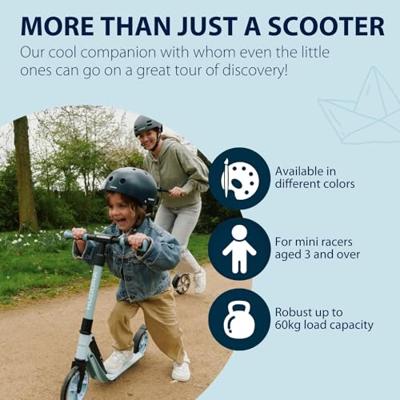Hudora big wheel step advanced junior blauw - thumbnail