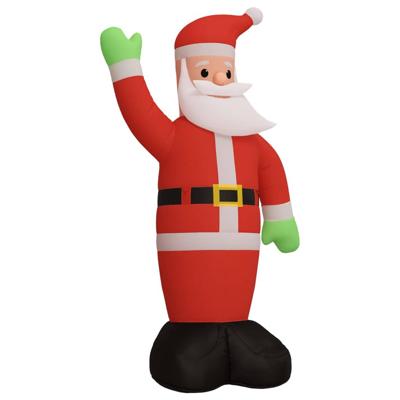 VidaXL Kerstman met led-verlichting opblaasbaar 370 cm VidaXL Kerstman met led-verlichting opblaasbaar 370 cm