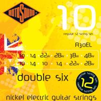 Rotosound R30EL Double Six elektrische gitaarsnaren .010-.048w - thumbnail