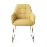 Jesper Home Noto eetkamerstoel Bumble Bee slide gold - thumbnail