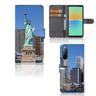 Sony Xperia 10 IV | Flip Cover | Vrijheidsbeeld Sony Xperia 10 IV | Flip Cover | Vrijheidsbeeld