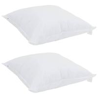 Dekbed met kussen 3 pcs Wit 260 x 220 cm Microfibre - thumbnail