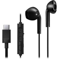 JVC HA-FR17UC Bedrade in-ear hoofdtelefoon USB Type-C Zwart - thumbnail