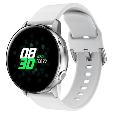 Slimme horloge galvanische gesp polsband horlogeband voor Galaxy Watch Active (wit)