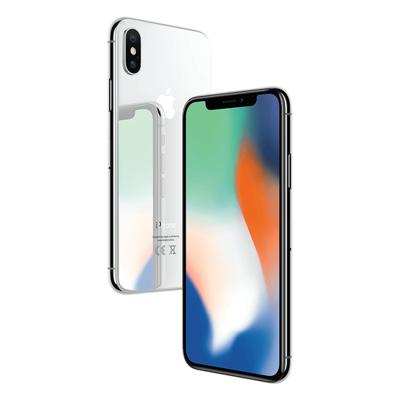 Refurbished iPhone X 64 GB Zilver Gebruikt