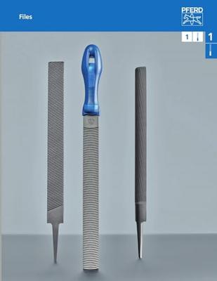 PFERD TOOLS 11213206 Werkplaatsvijl halfrond kap 1 incl. ergonomisch vijlheft Lengte 200 mm 1 stuk(s)