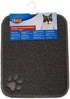 Trixie schoonloopmat kattenbak 45 x 37 cm Antraciet - thumbnail