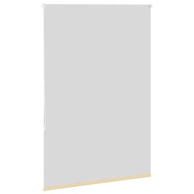 VidaXL Rolgordijn verduisterend 110x130 cm stofbreedte 105,7 cm beige VidaXL Rolgordijn verduisterend 110x130 cm stofbreedte 105,7 cm beige