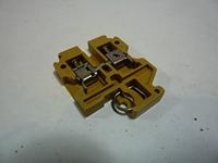 Weidmüller 0128360000 Doorgangsserieklem Schroeven Beige, Geel 100 stuk(s) Piece - thumbnail