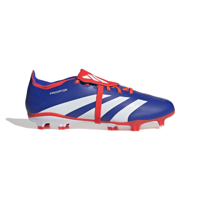 adidas Predator League FT Gras Voetbalschoenen (FG) Blauw Wit Rood - thumbnail
