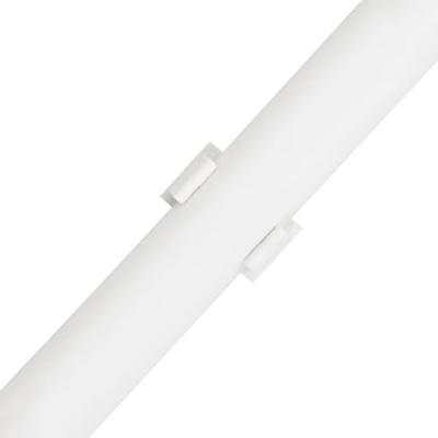 VidaXL Kabelgoten met klemmen ø30 mm 30 m pvc