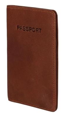 Burkely Antique Avery Passport Cover-Cognac