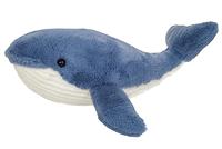 Pluchen walvis Waltraud 44 cm TEDDY HERMANN blauw - thumbnail