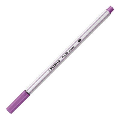 Brushstift stabilo pen 68/60 pruimenpaars | 10 stuks