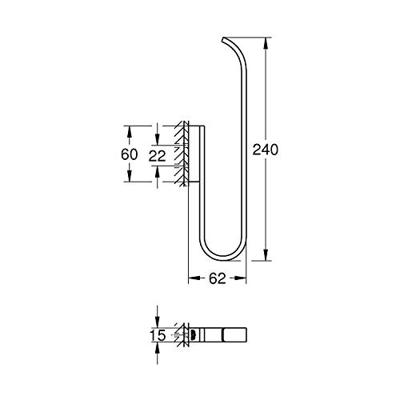Grohe Reserve Toiletrolhouder Selection Wandmontage Supersteel Grohe Reserve Toiletrolhouder Selection Wandmontage Supersteel