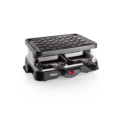 Tristar RA-2949 Gourmetstel 4 pannen Zwart