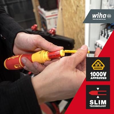 Wiha Momentset easyTorque adapter electric | voor slimBits en slimVario® houder | 5-delig | in blister - 41479 - 41479 - thumbnail