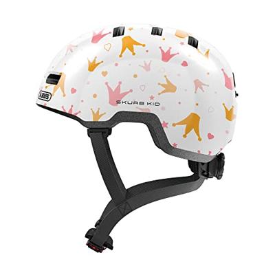 Abus skurb kid - fietshelm - kinderen white crowns s (45 - 50 cm) Abus skurb kid - fietshelm - kinderen white crowns s (45 - 50 cm)