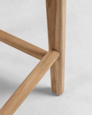 Kave Home Barkruk 'Calixta' kleur Bruin (zithoogte 67cm) Kave Home Barkruk 'Calixta' kleur Bruin (zithoogte 67cm)