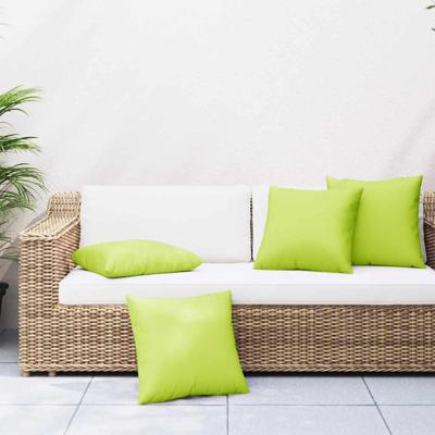 Bankkussens 4 stuks Felgroen 60x60 cm Stof Bankkussens 4 stuks Felgroen 60x60 cm Stof