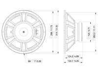 Lavoce FBASS12-20 12 inch 30 cm Woofer 200 W 8 Ω - thumbnail