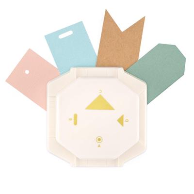 Vaessen Creative • 4-in-1 hoekpons retro labels